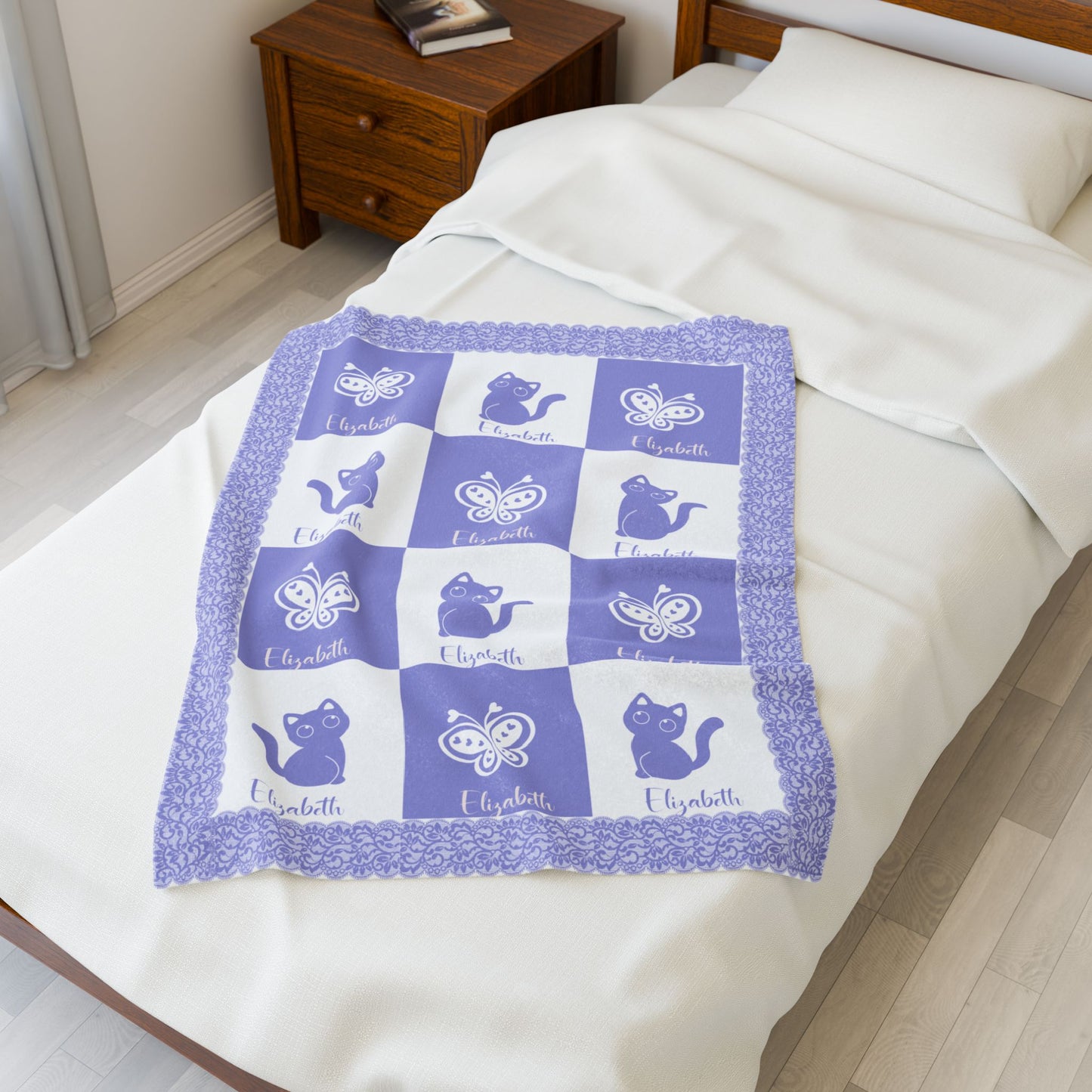 ''Lace Pattern''  Baby Blanket