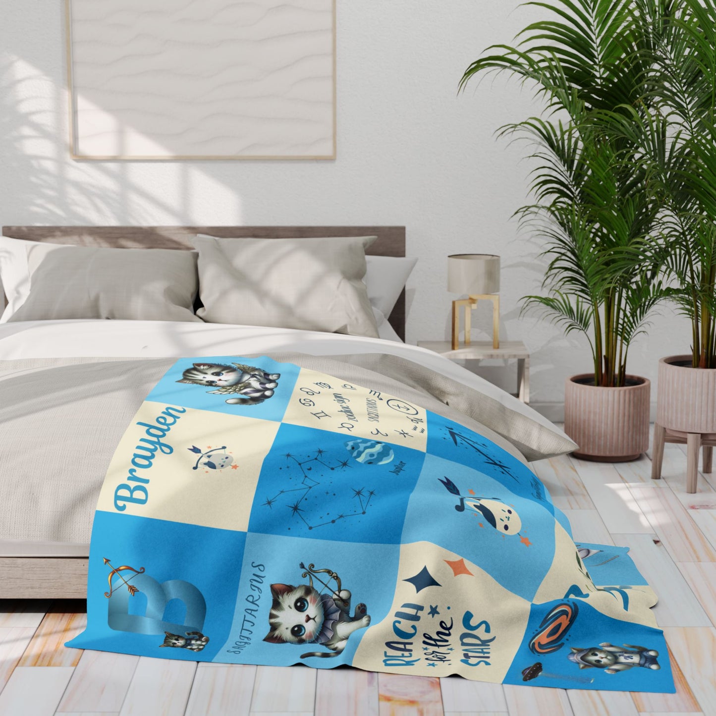 Zodiac Sagittarius Boy Blanket
