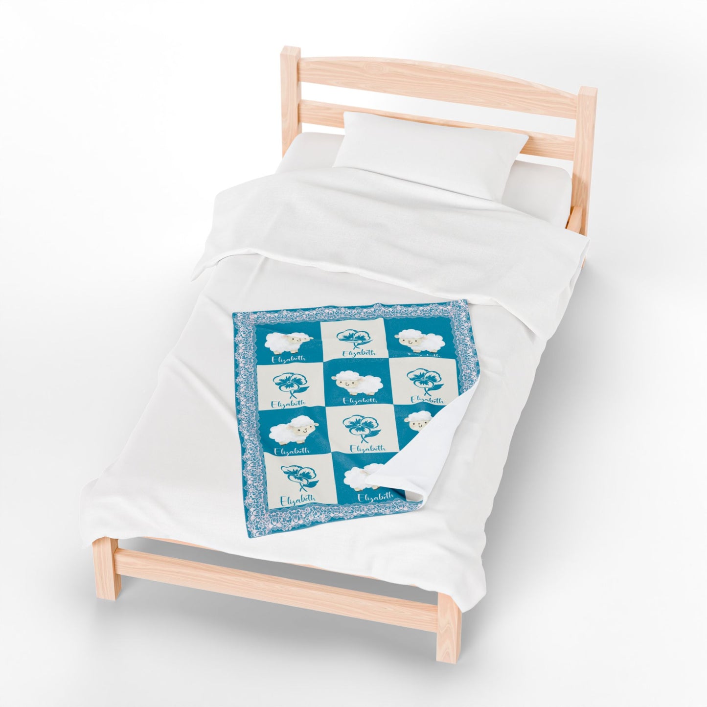 ''Lace Pattern''  Baby Blanket