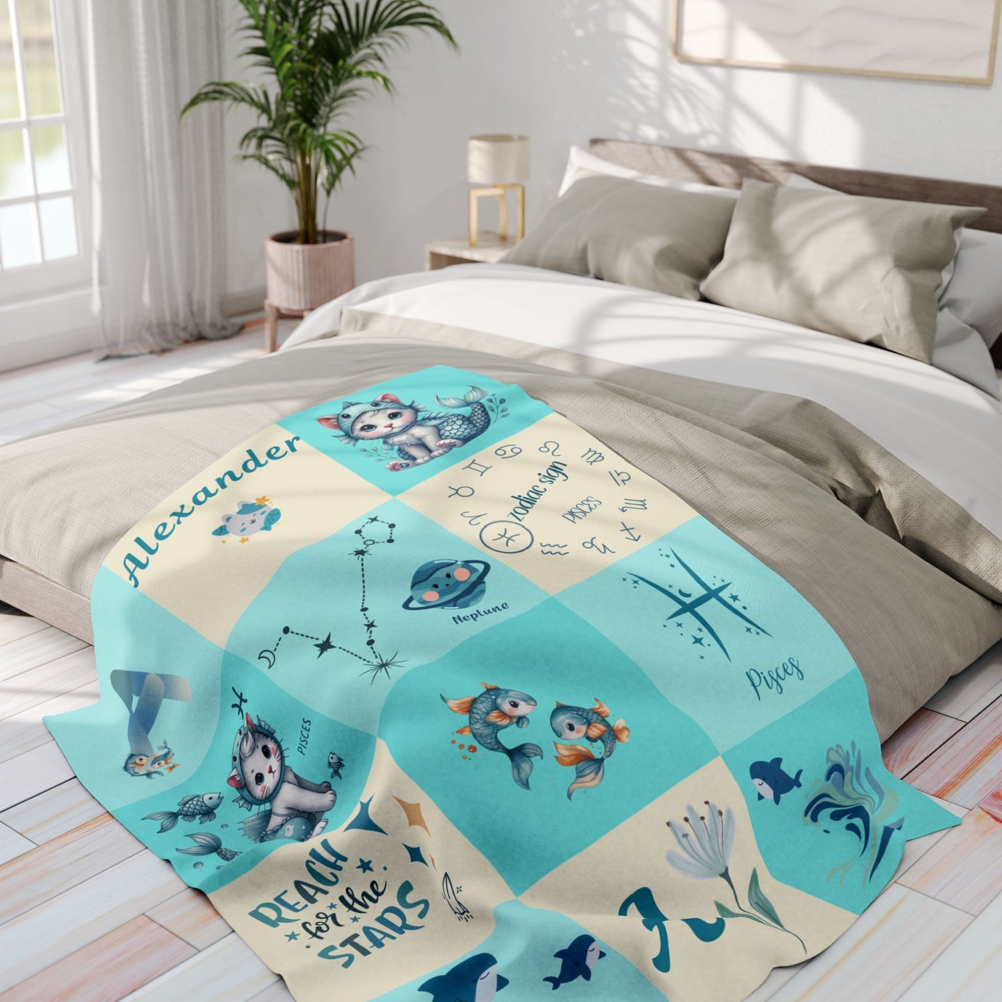 Zodiac Pisces Boy Blsnket