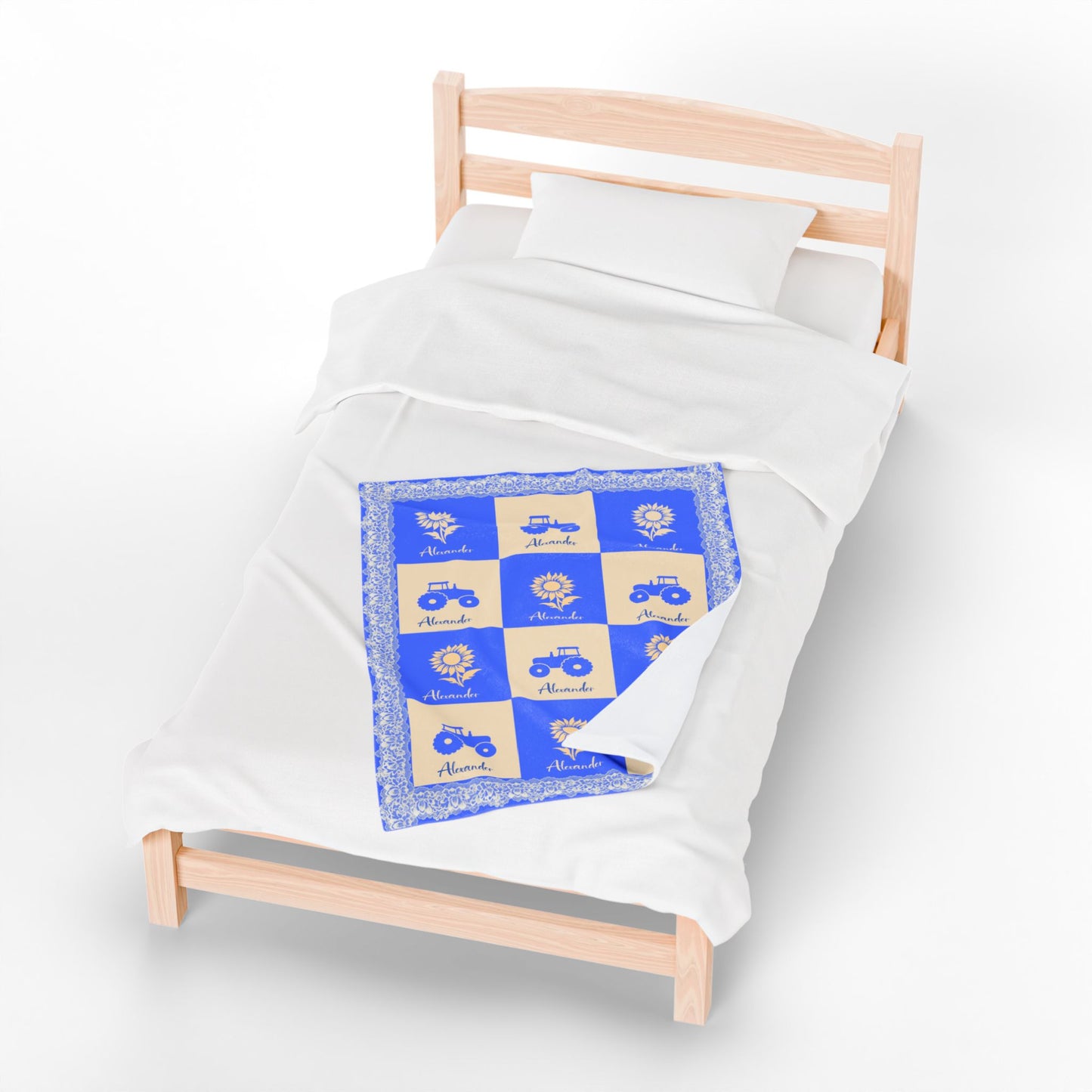 ''Lace Pattern''  Baby Blanket