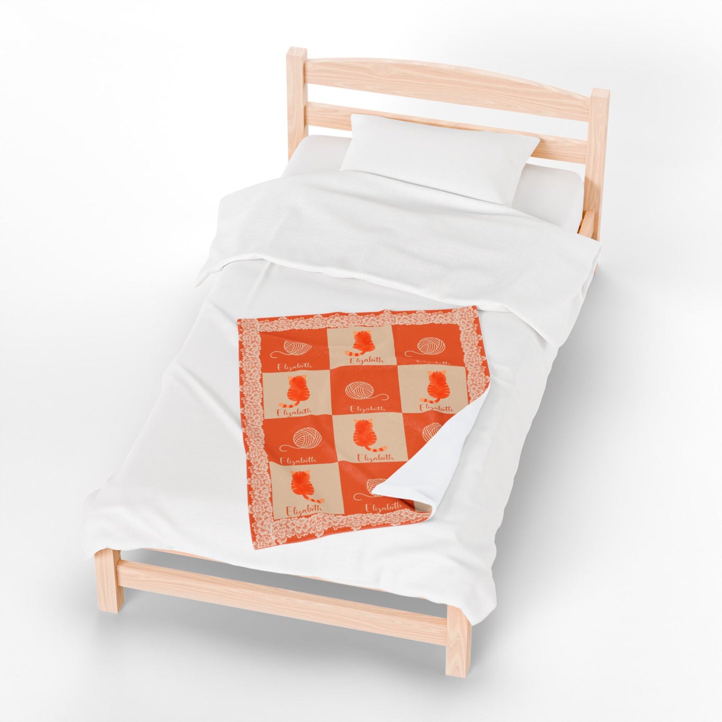 ''Lace Pattern''  Baby Blanket