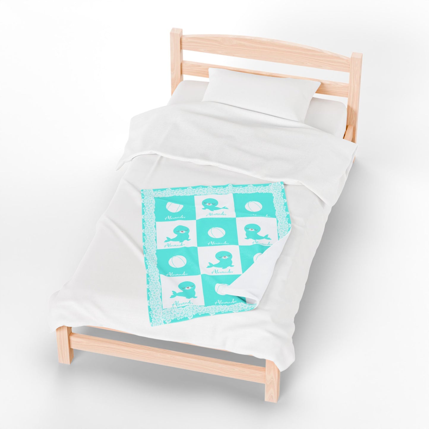 ''Lace Pattern''  Baby Blanket