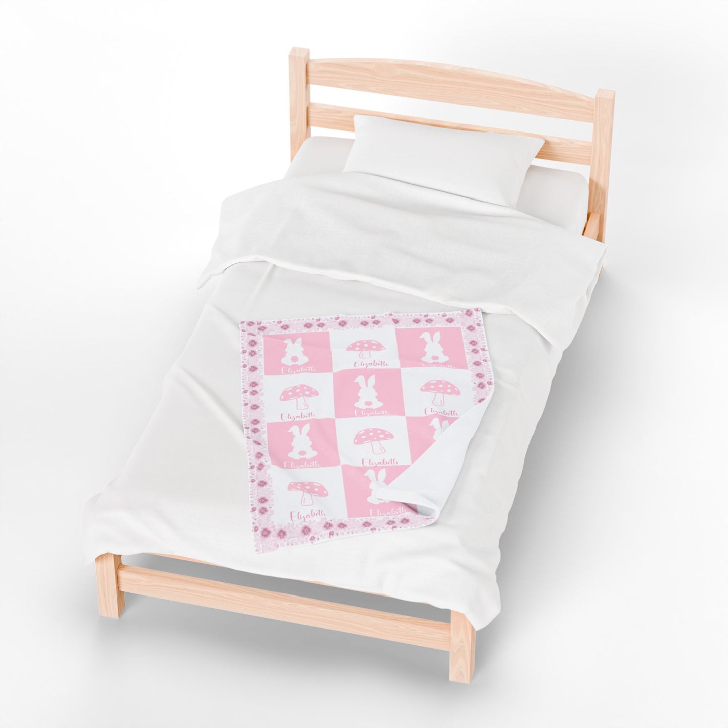 ''Lace Pattern'' Baby Blanket