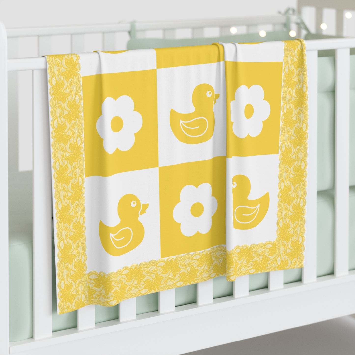 ''Lace Pattern''  Baby Blanket