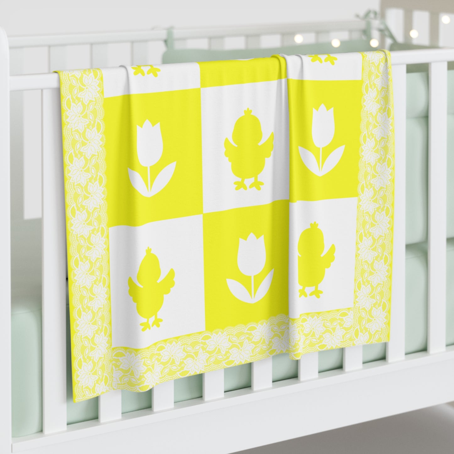 ''Lace Pattern''  Baby Blanket