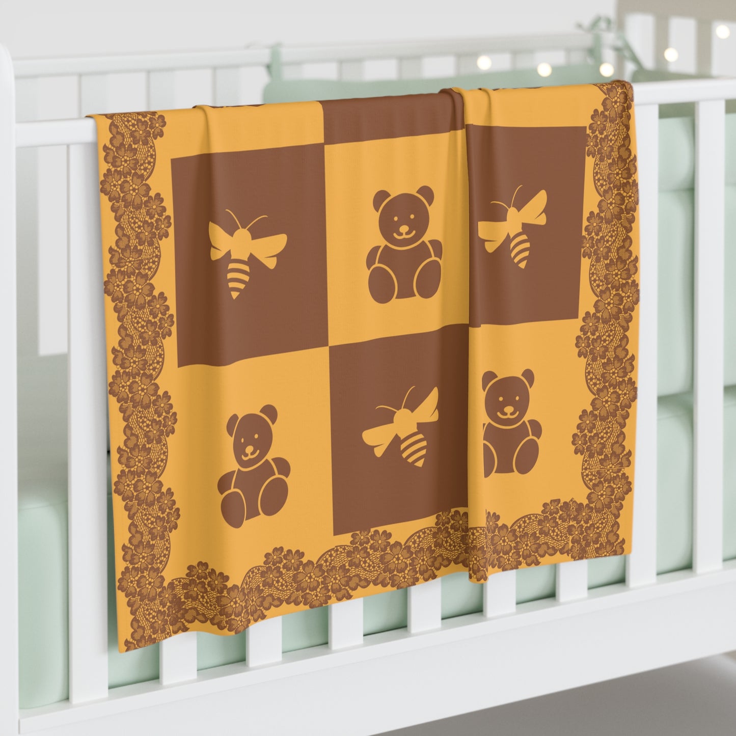 ''Lace Pattern''  Baby Blanket