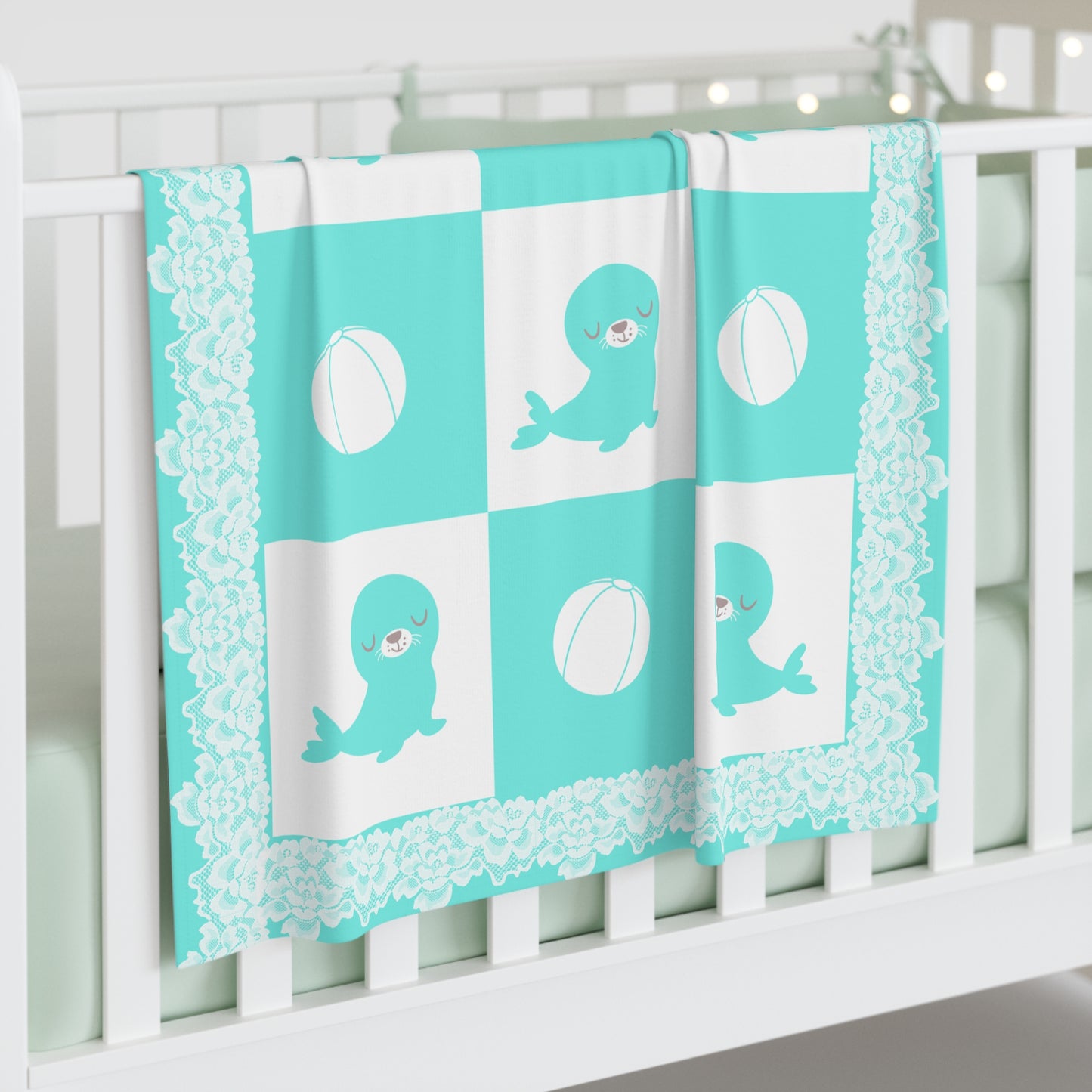 ''Lace Pattern''  Baby Blanket