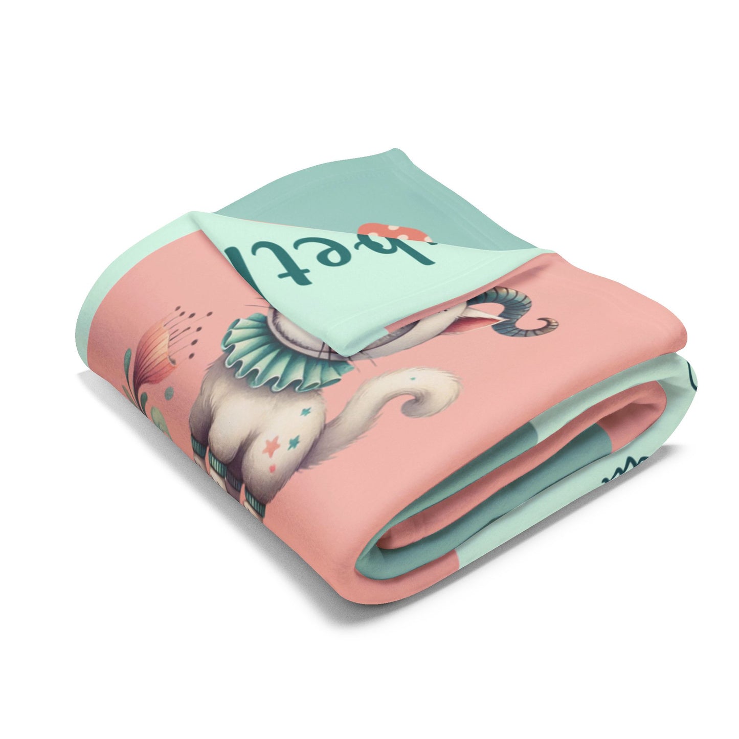 Zodiac Capricorn Girl Blanket