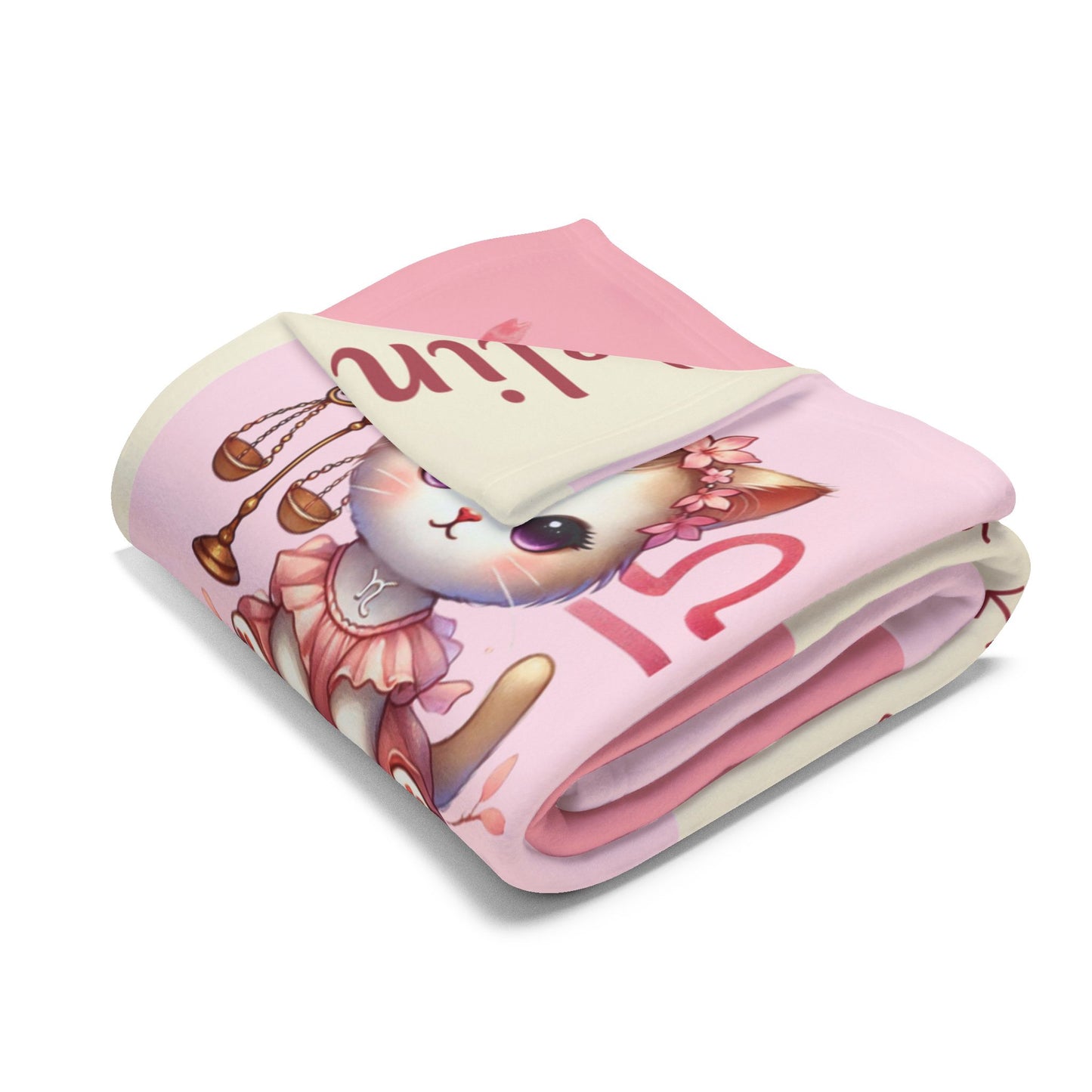 Zodiac Libra Girl Blanket