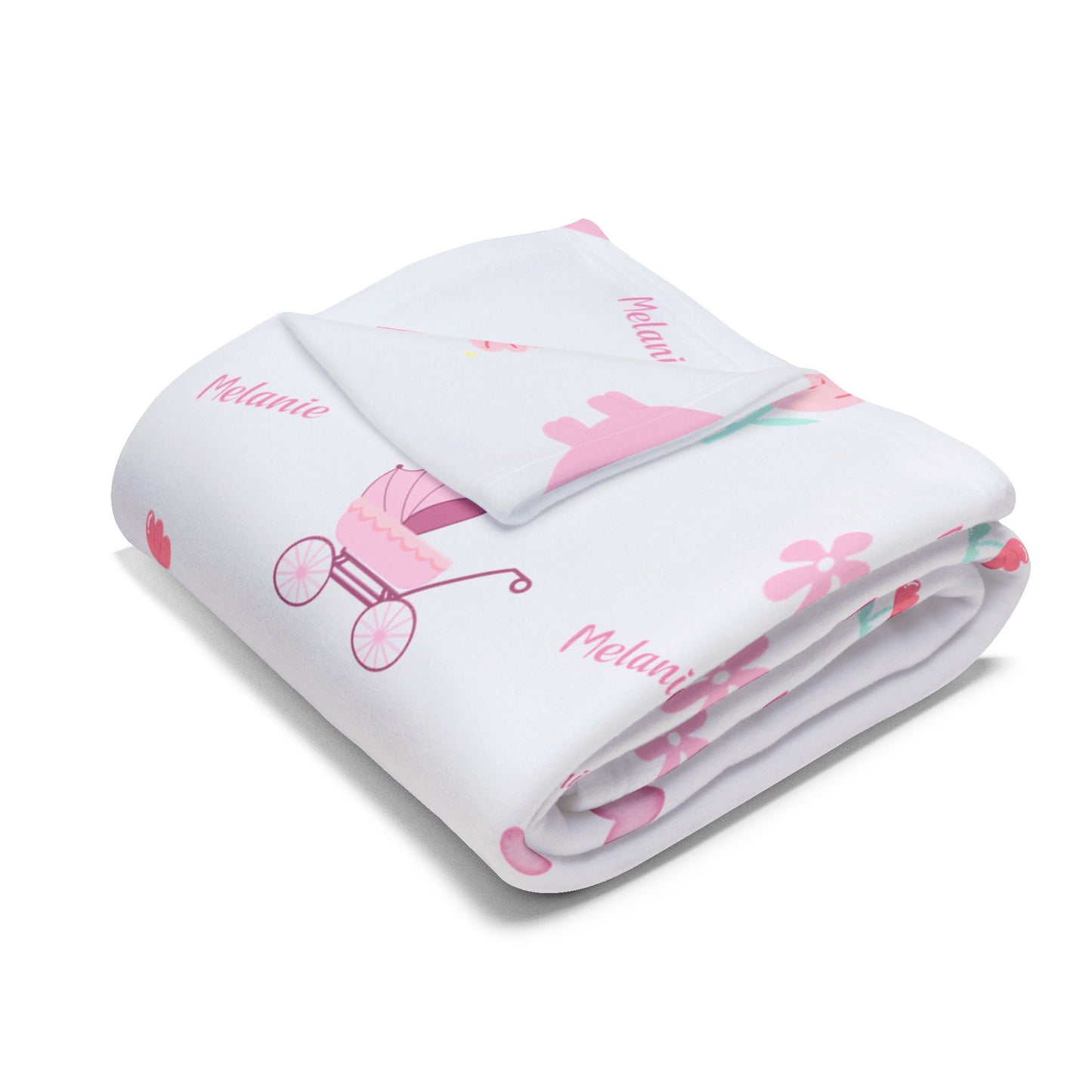 Baby Girl Swaddle Blanket