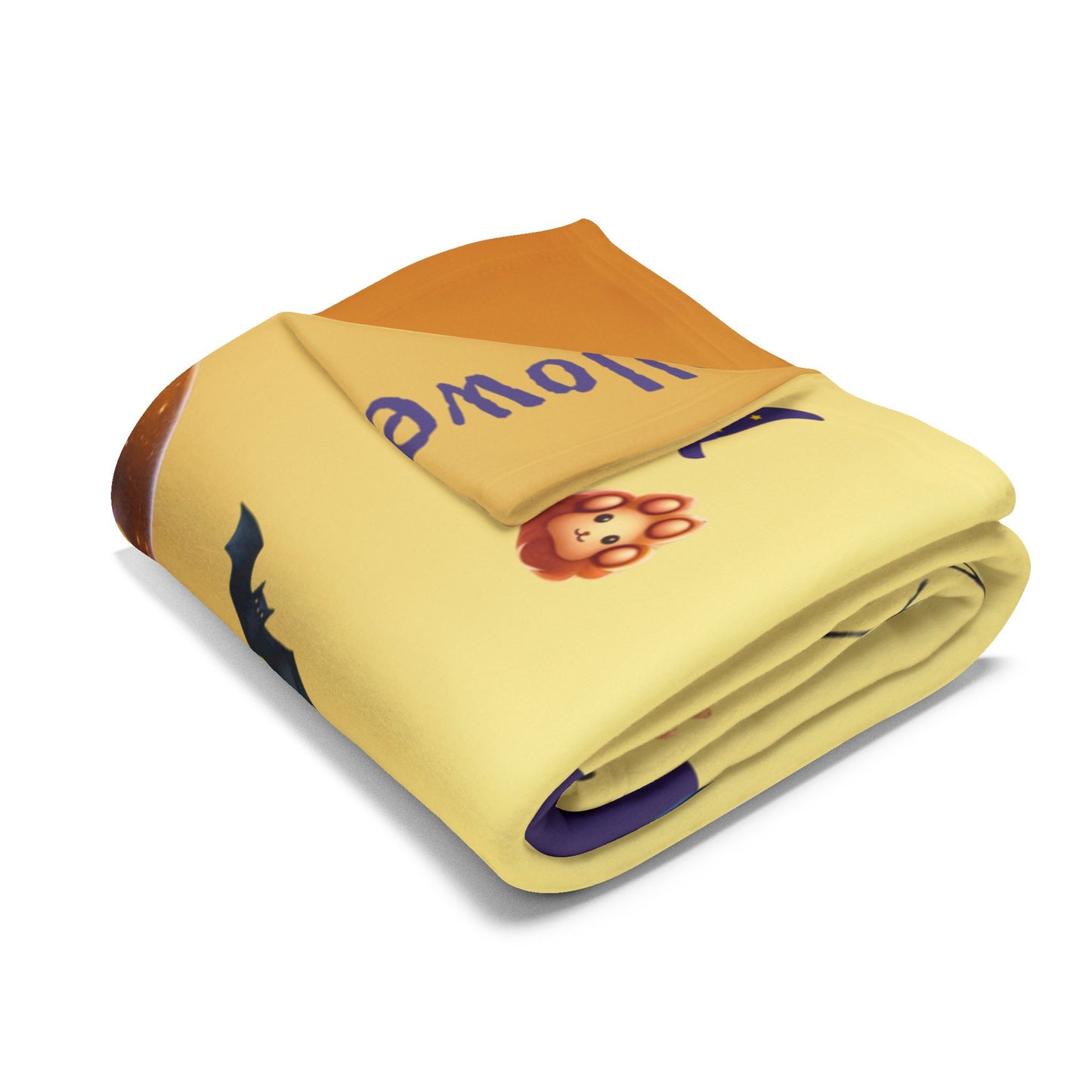 Personalized Leo Halloween blanket for boys, Custom name zodiac toddler Halloween Gift.