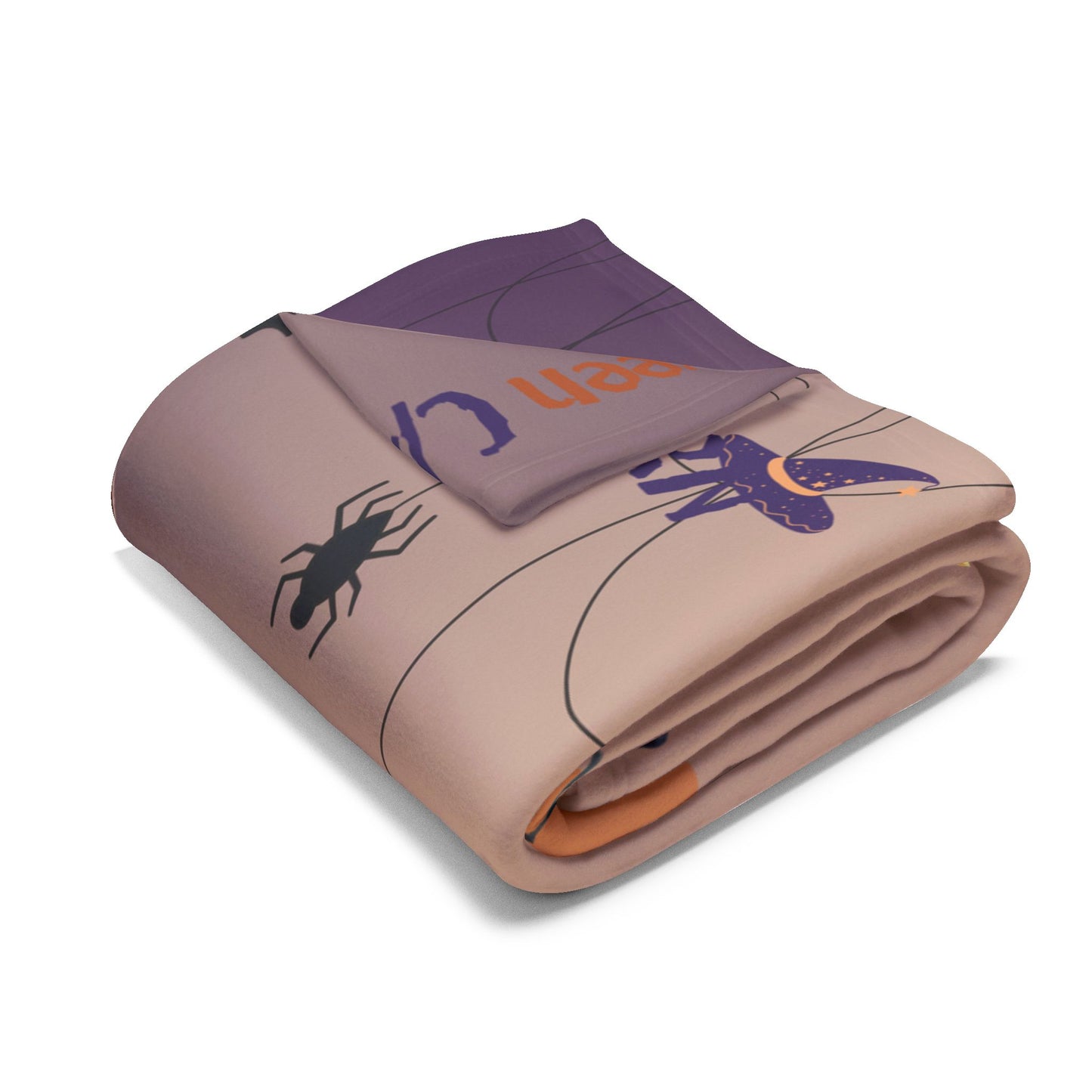 Personalized Capricorn Halloween Toddler Boy Blanket, Custom Name Zodiac Gift