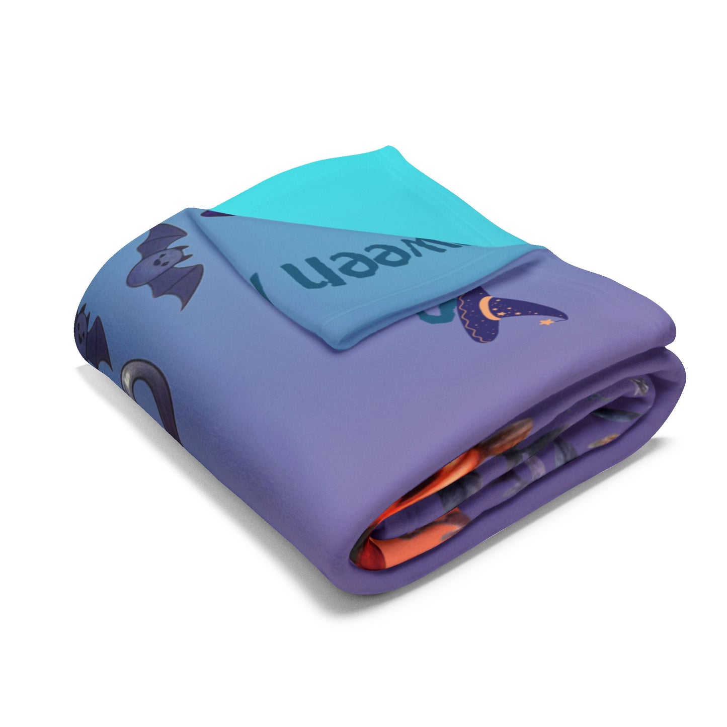 Personalized Aquarius Halloween Toddler Boy Blanket, Custom Name Zodiac Gift