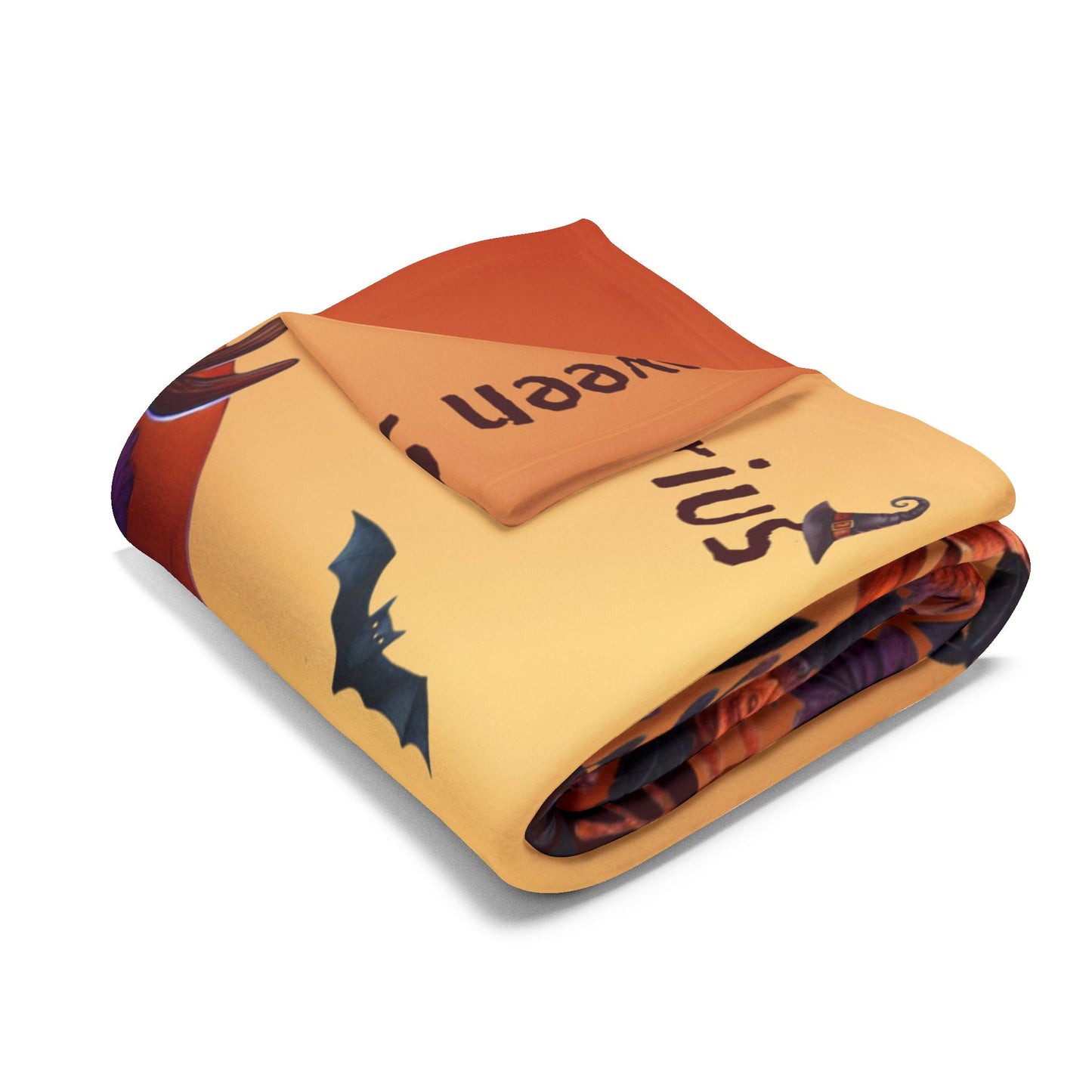 Personalized Sagittarius Halloween Toddler Boy Blanket, Custom Name Zodiac Gift