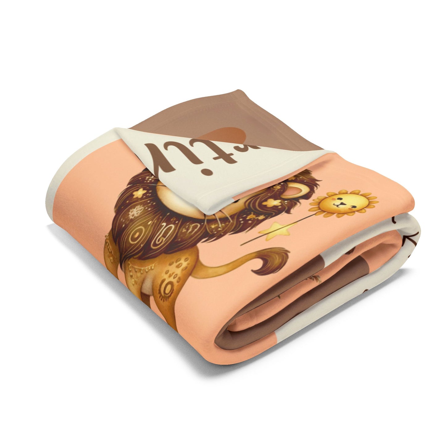 Zodiac Leo Boy Blanket