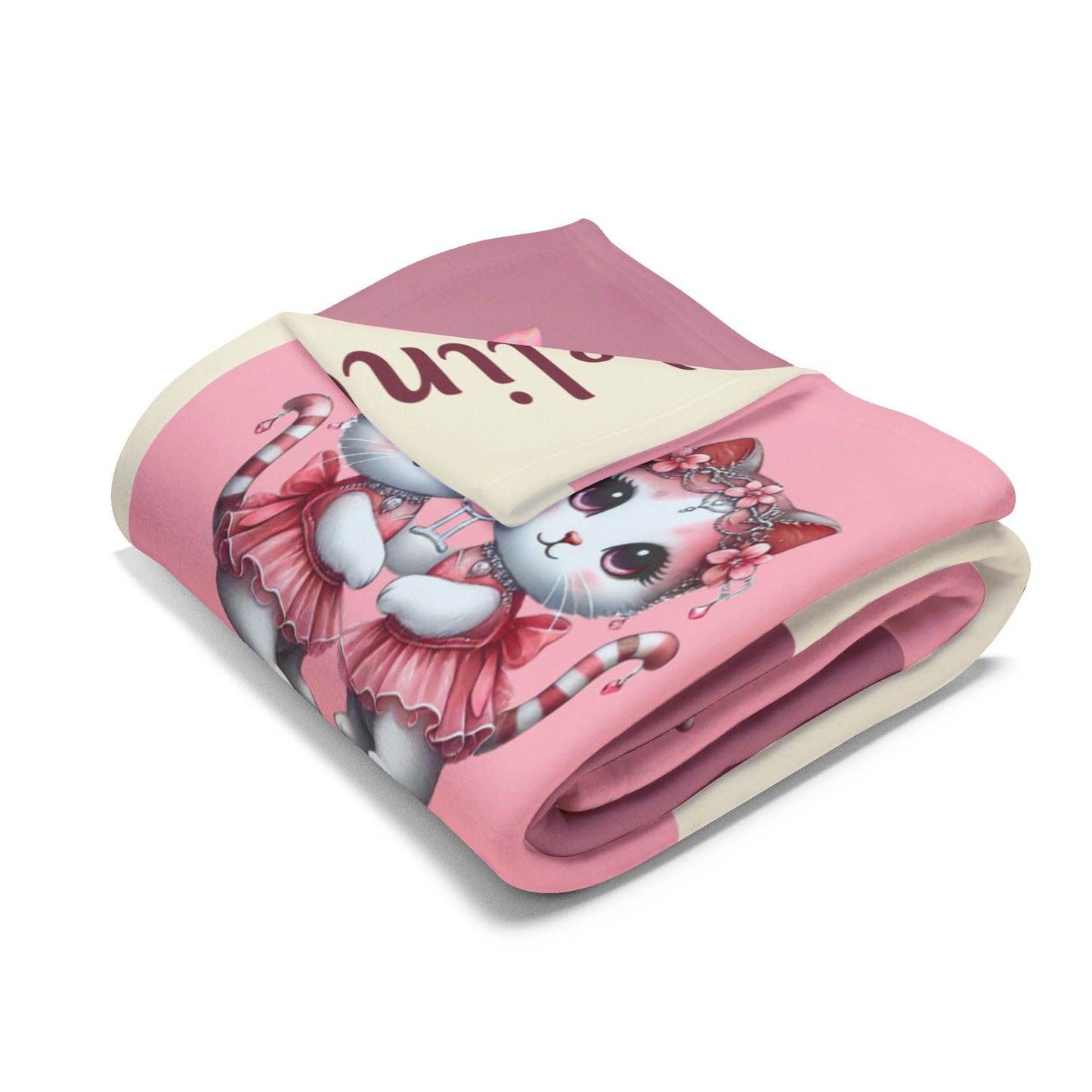 Zodiac Gemini Girl Blanket