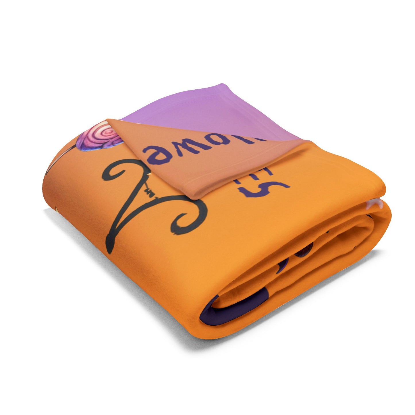 Personalized Aries Halloween Blanket for Boys, Custom Name Zodiac Toddler Halloween Throw