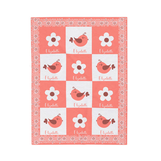 ''Lace Pattern''  Baby Blanket