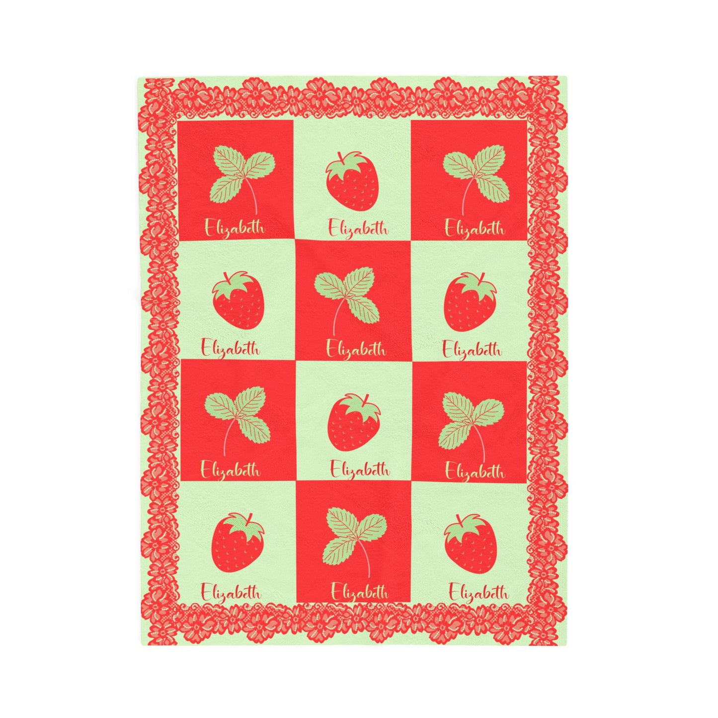 ''Lace Pattern''  Baby Blanket