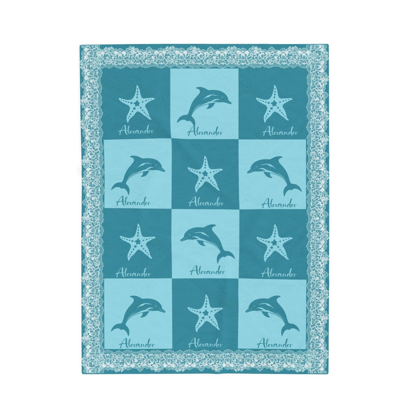 ''Lace Pattern''  Baby Blanket