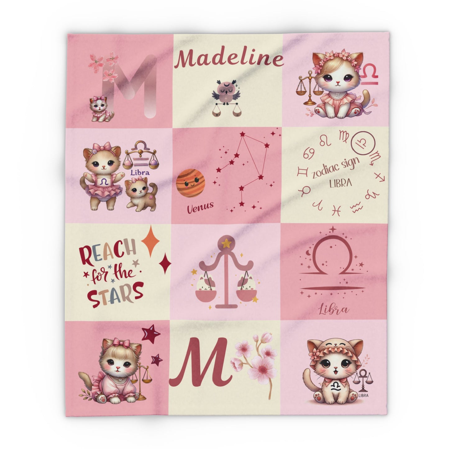 Zodiac Libra Girl Blanket