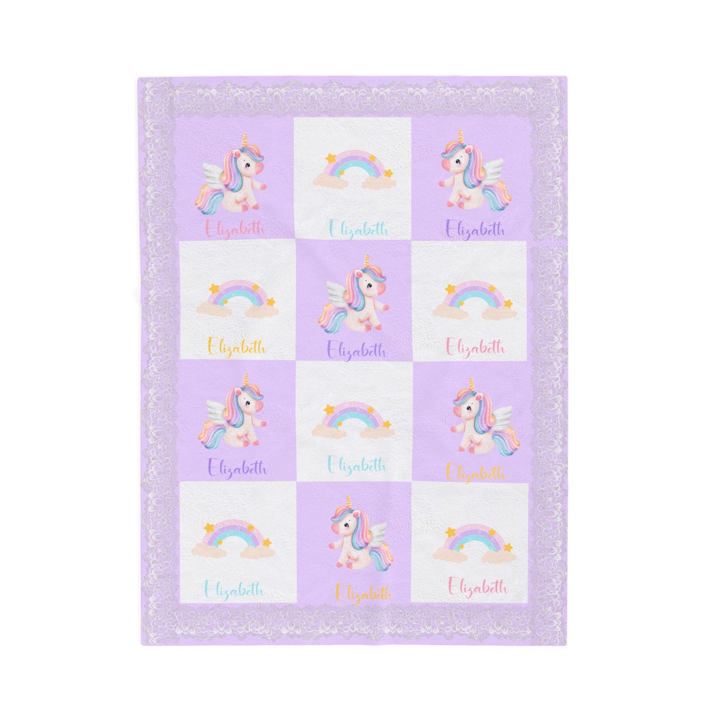 ''Lace Pattern''  Baby Blanket