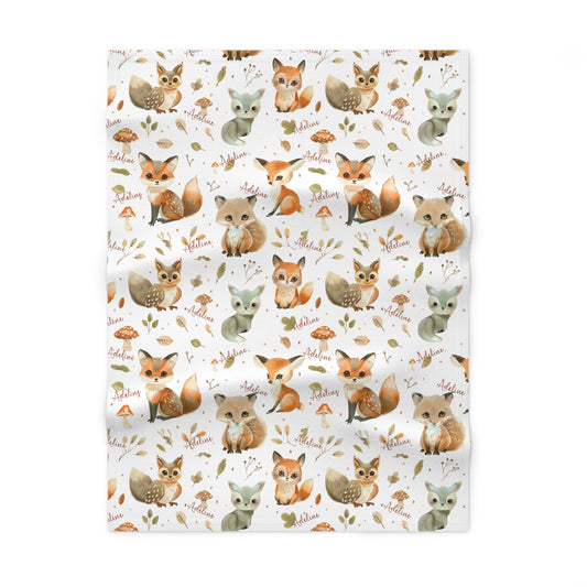 Baby Girl Swaddle Blanket