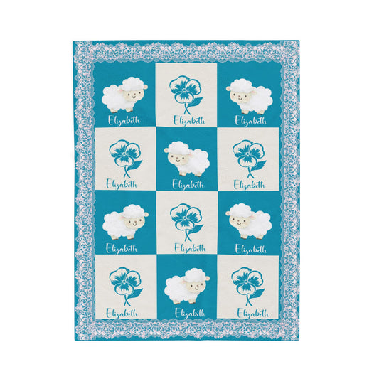 ''Lace Pattern''  Baby Blanket