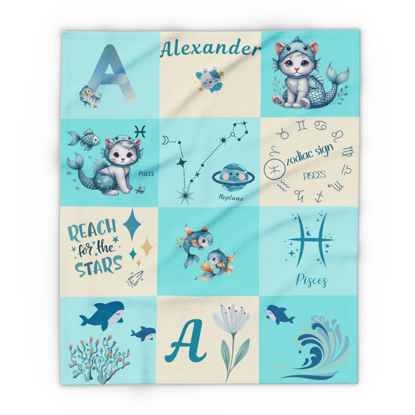 Zodiac Pisces Boy Blsnket