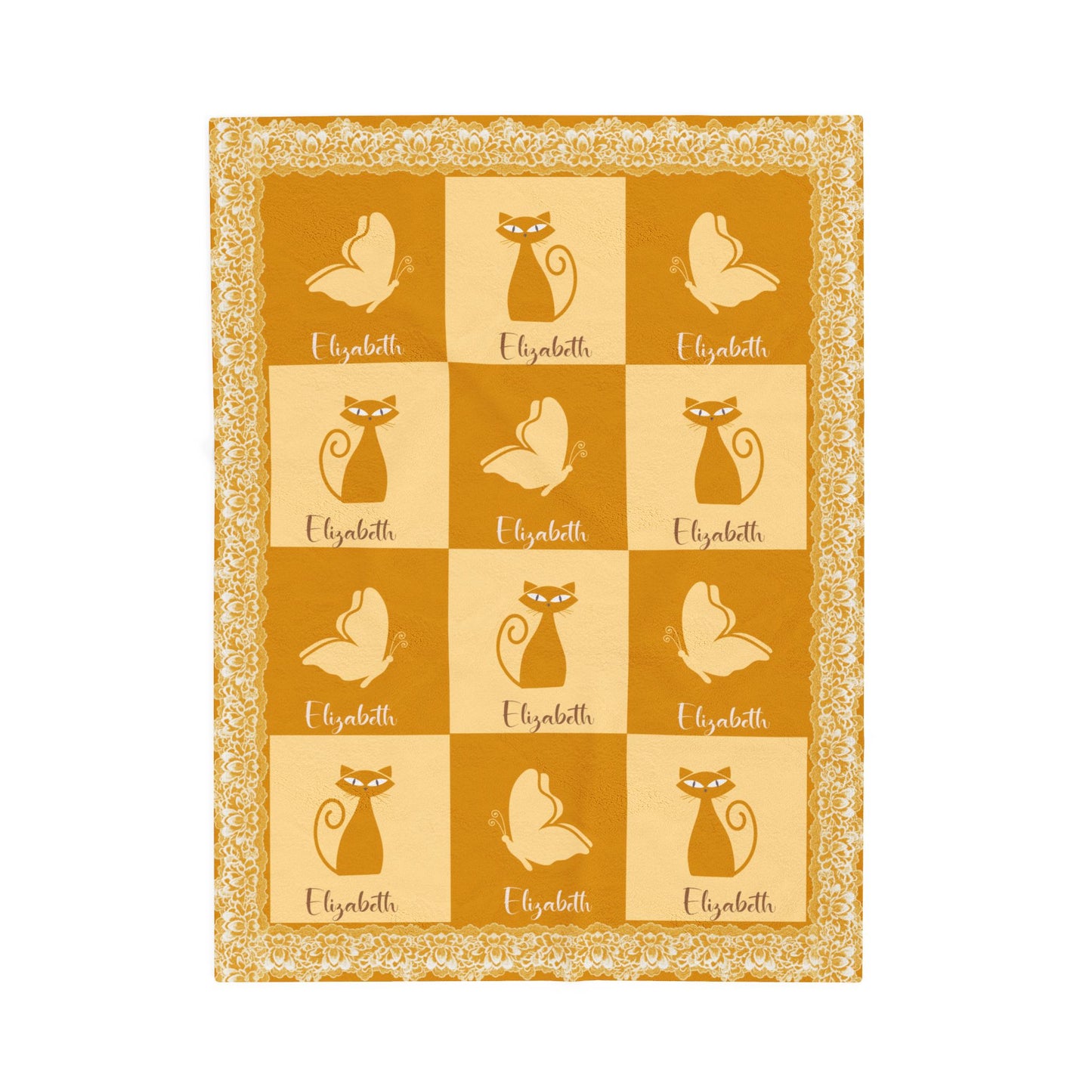 ''Lace Pattern''  Baby Blanket