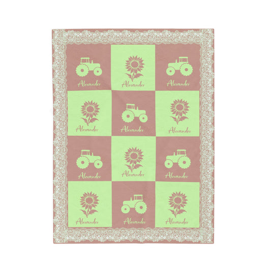 ''Lace Pattern''  Baby Blanket