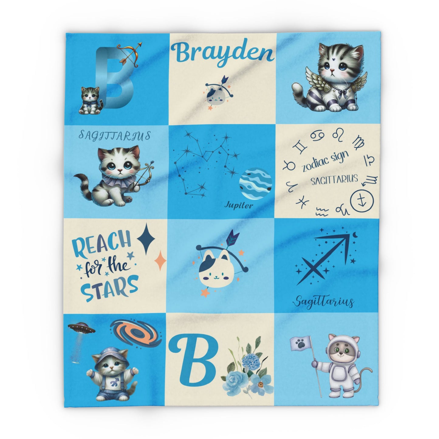 Zodiac Sagittarius Boy Blanket