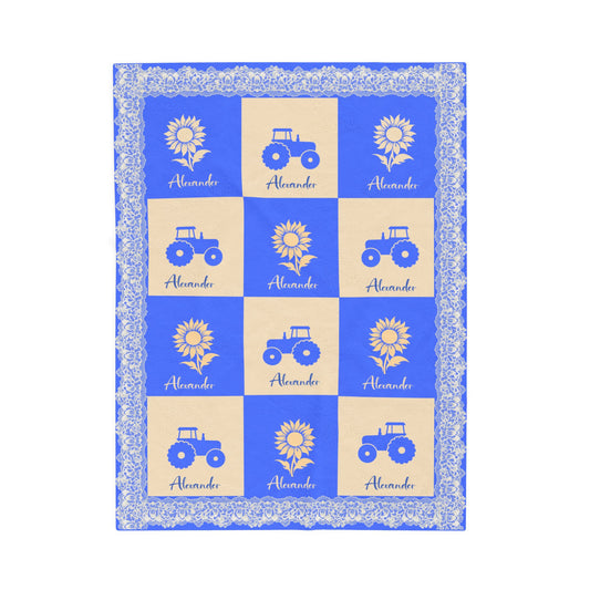 ''Lace Pattern''  Baby Blanket