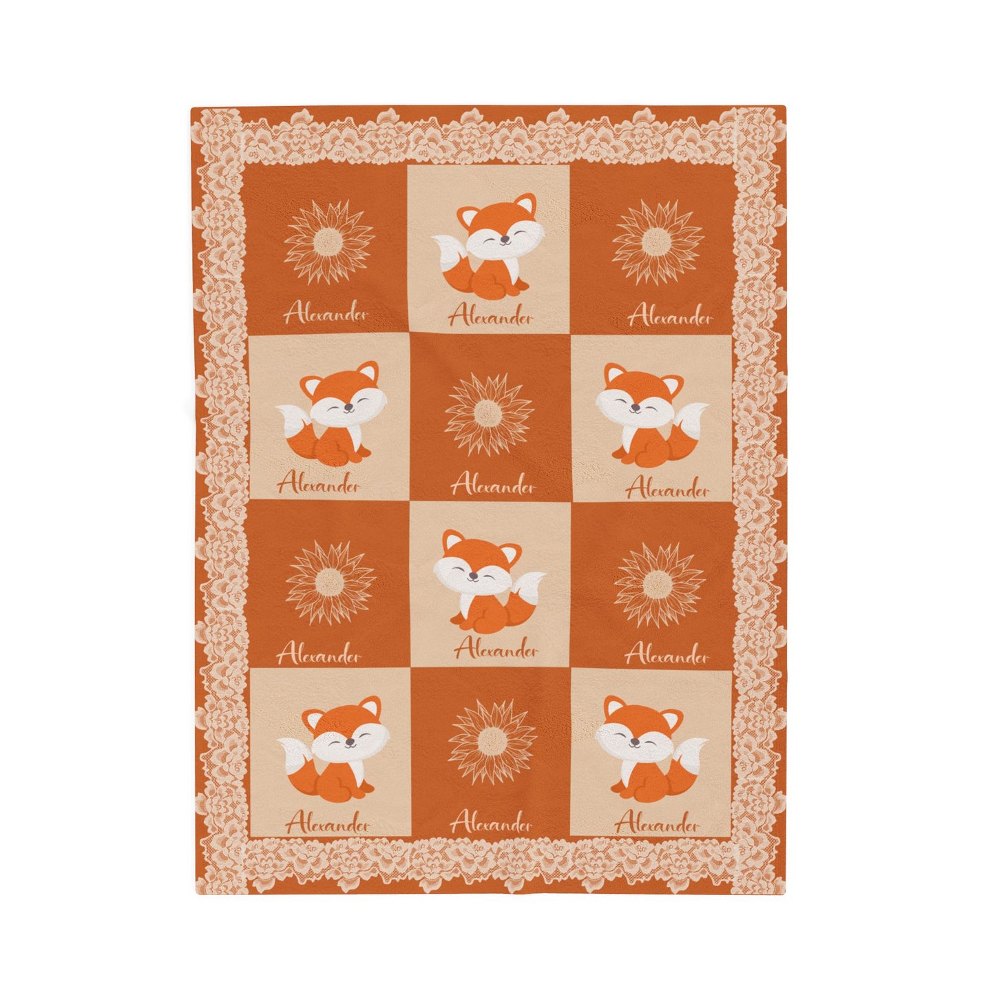 ''Lace Pattern''  Baby Blanket