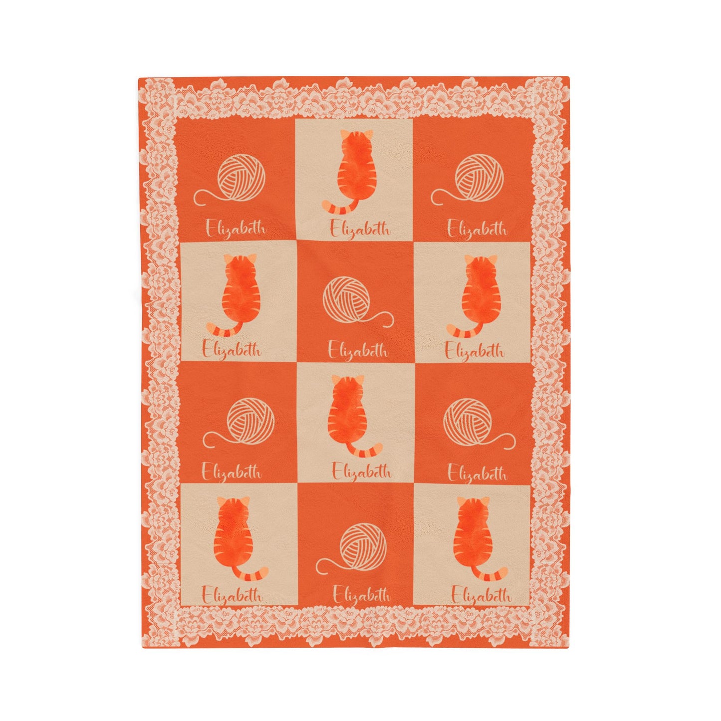 ''Lace Pattern''  Baby Blanket