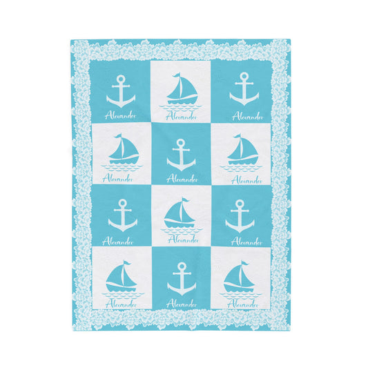 ''Lace Pattern''  Baby Blanket