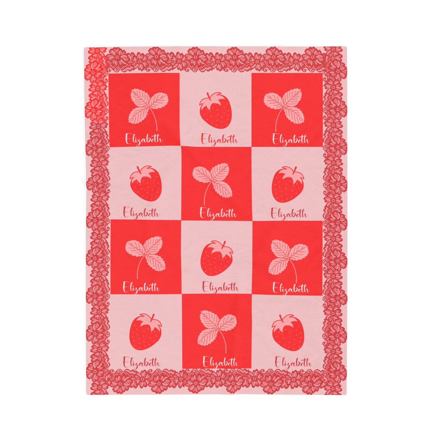 ''Lace Pattern''  Baby Blanket