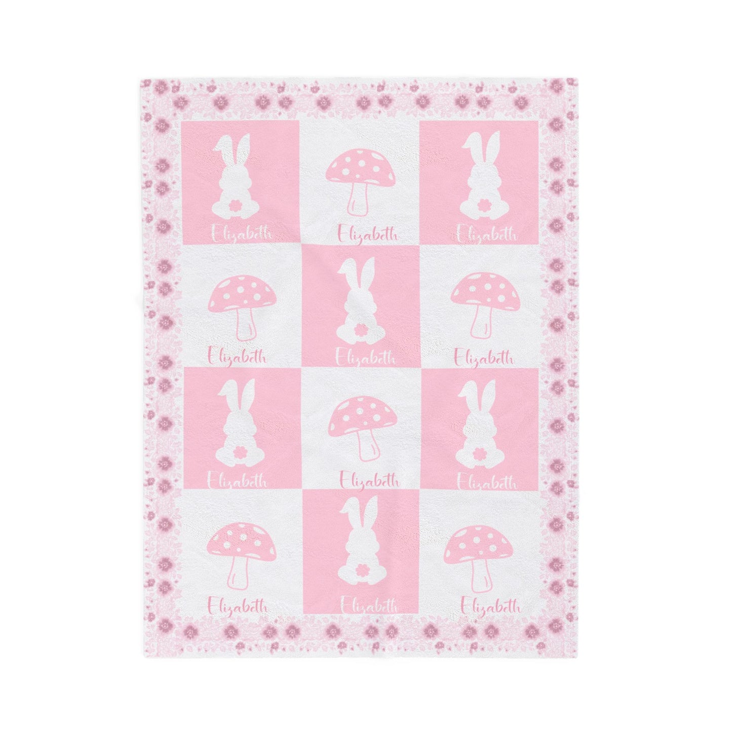 ''Lace Pattern'' Baby Blanket