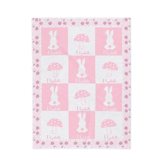 ''Lace Pattern'' Baby Blanket