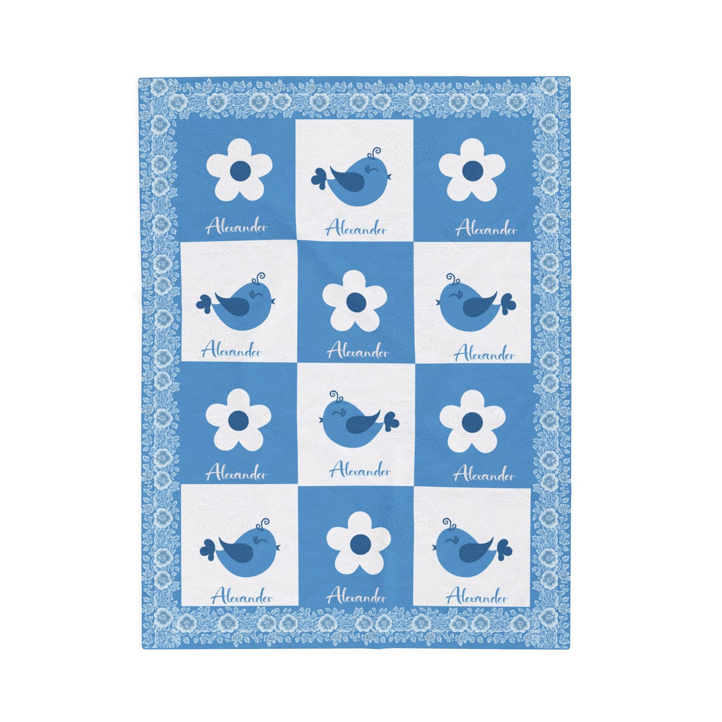 ''Lace Pattern''  Baby Blanket