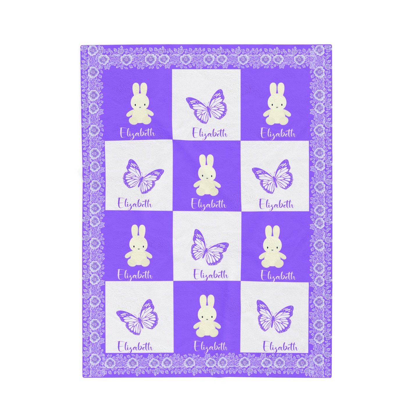 ''Lace Pattern''  Baby Blanket