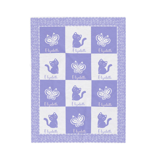 ''Lace Pattern''  Baby Blanket