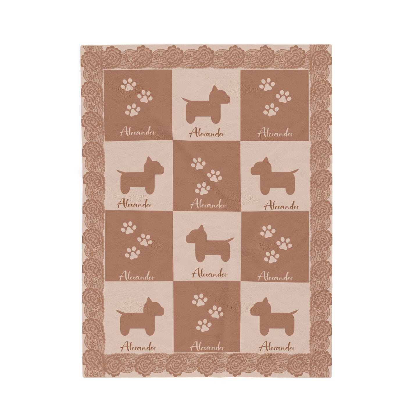 ''Lace Pattern''  Baby Blanket